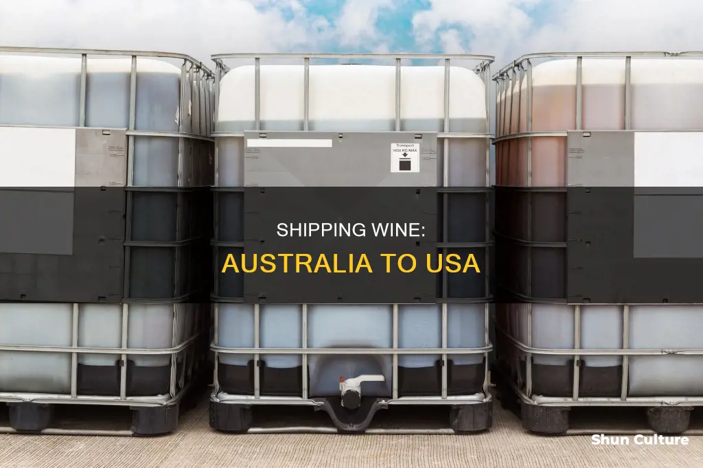 how to ship wine from australia to usa