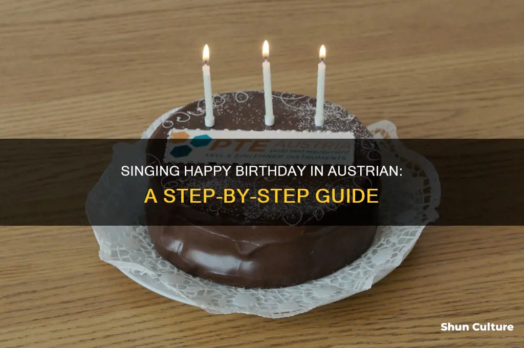 how to sing happy birthday in austrian