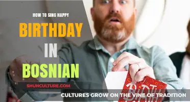 Singing Happy Birthday in Bosnian: A Simple Guide for Beginners