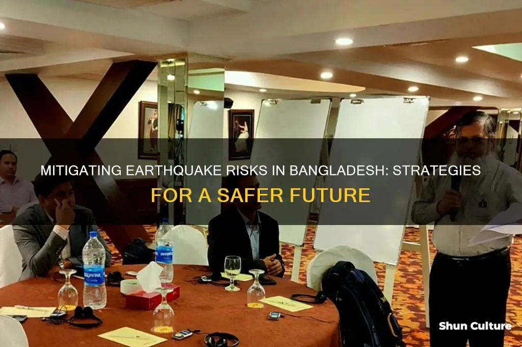 how to solve earthquake risk in bangladesh