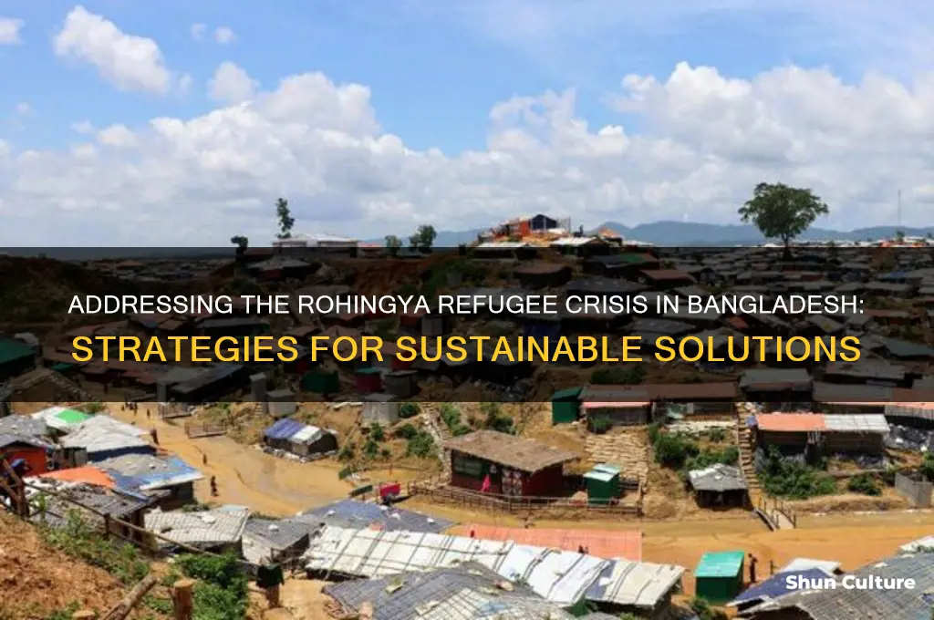 how to solve rohingya refugee crisis in bangladesh