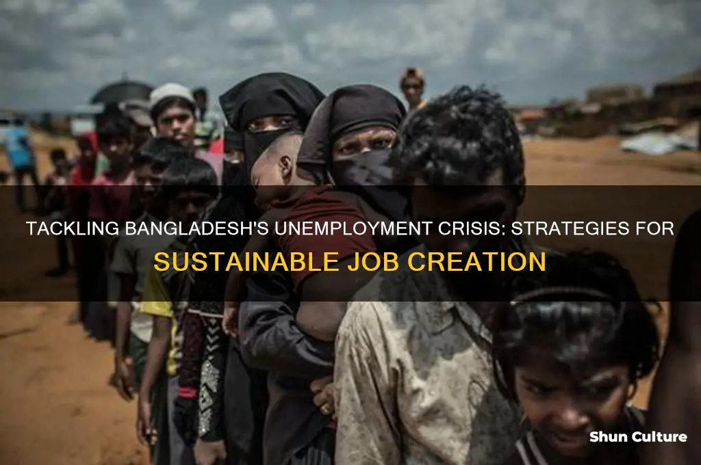 how to solve unemployment problem in bangladesh
