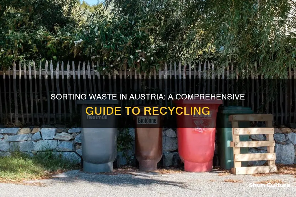 how to sort waste in austria