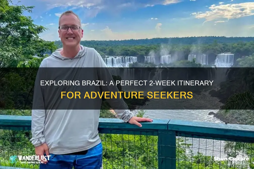 how to spend 2 weeks in brazil sample itinerary