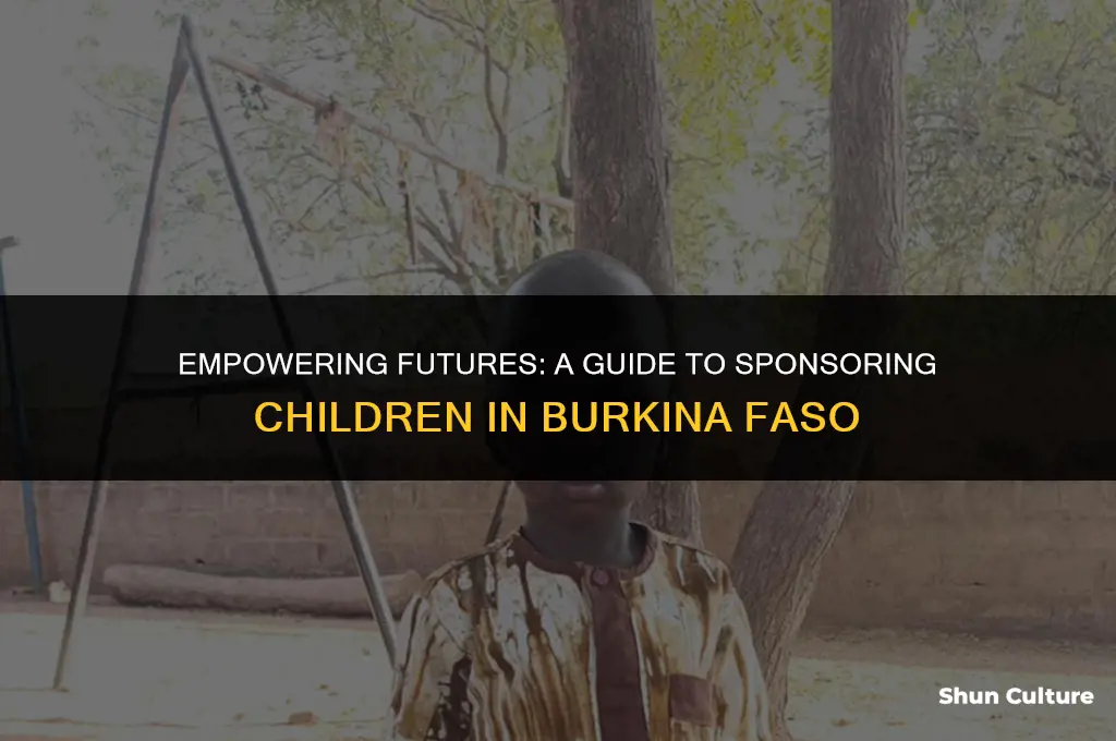 how to sponsor a child in burkina faso
