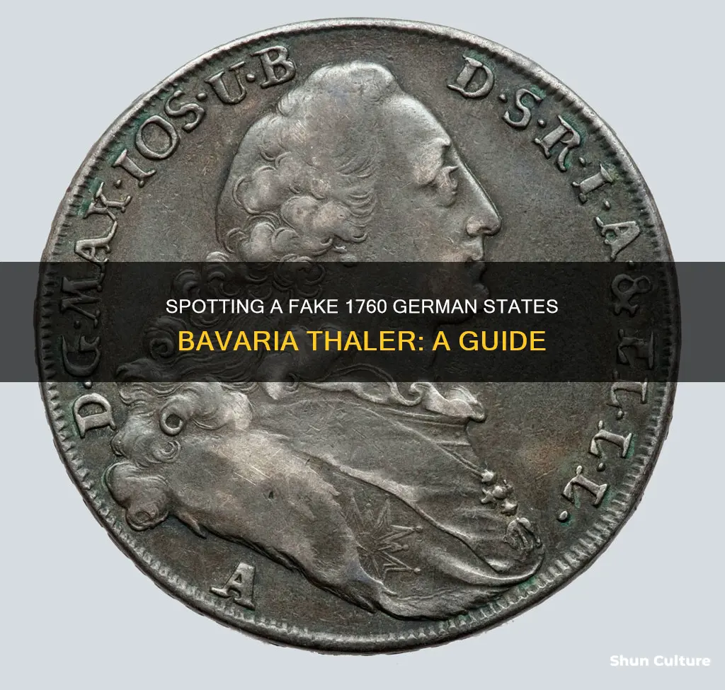 how to spot a fake 1760 german states bavaria thaler