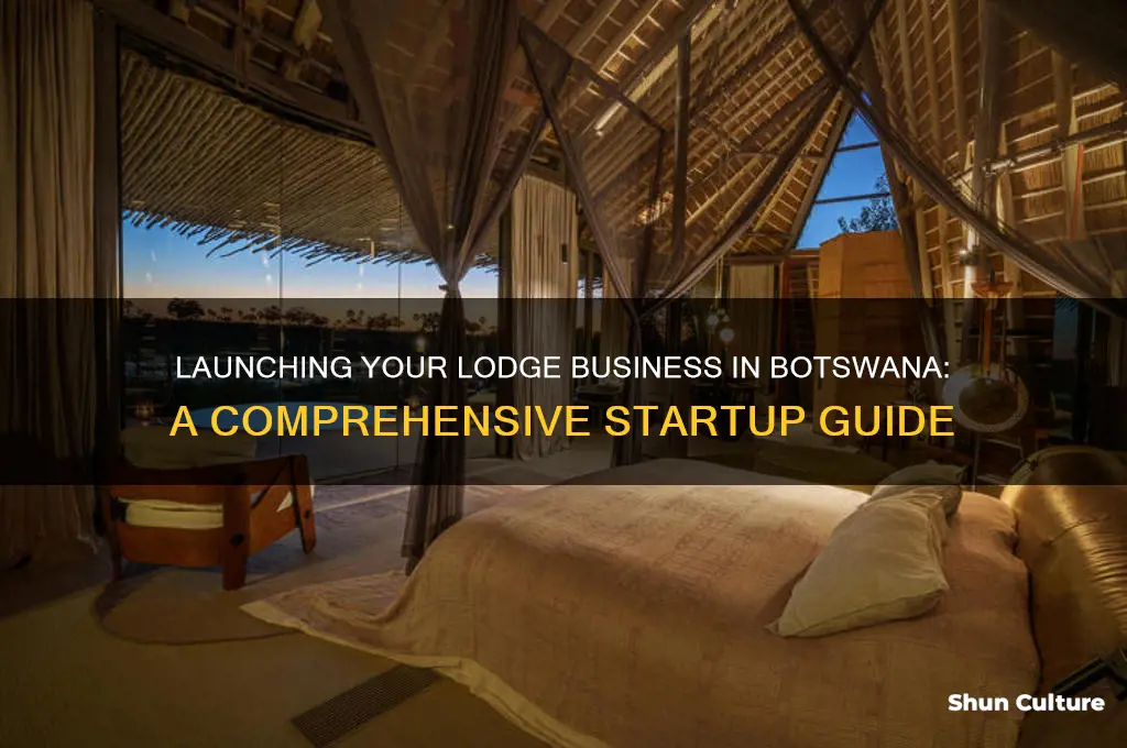 how to start a lodge business in botswana