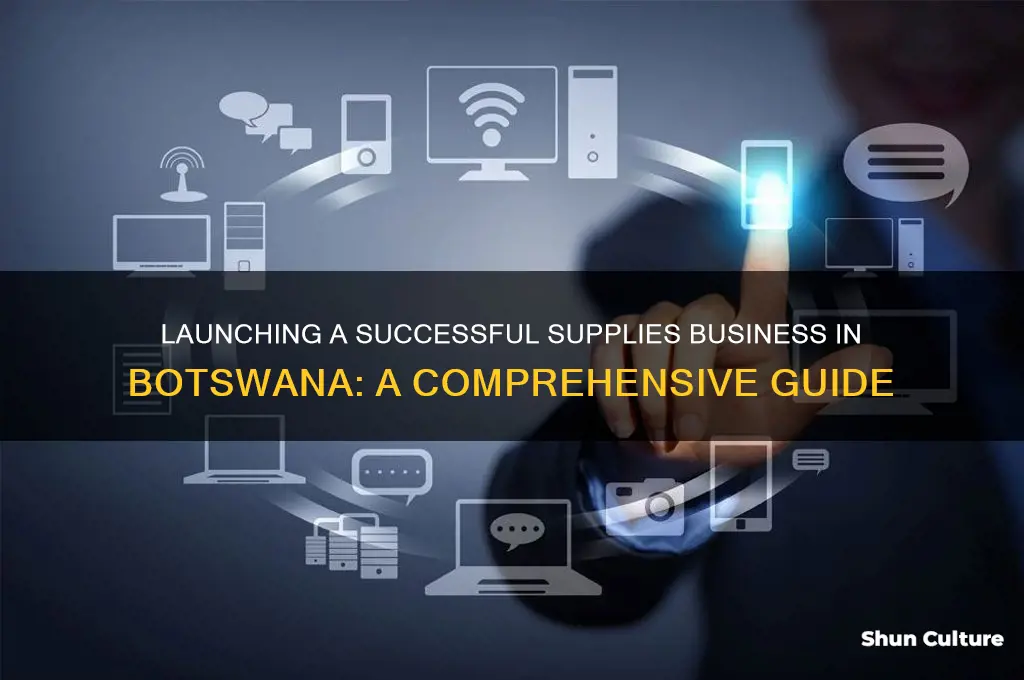 how to start a supplies company in botswana