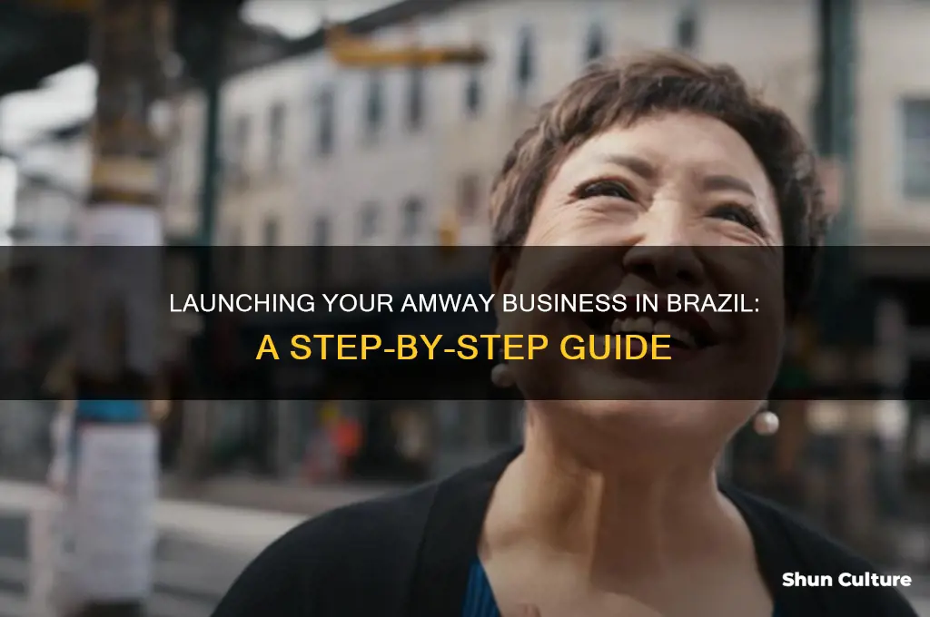 how to start amway in brazil