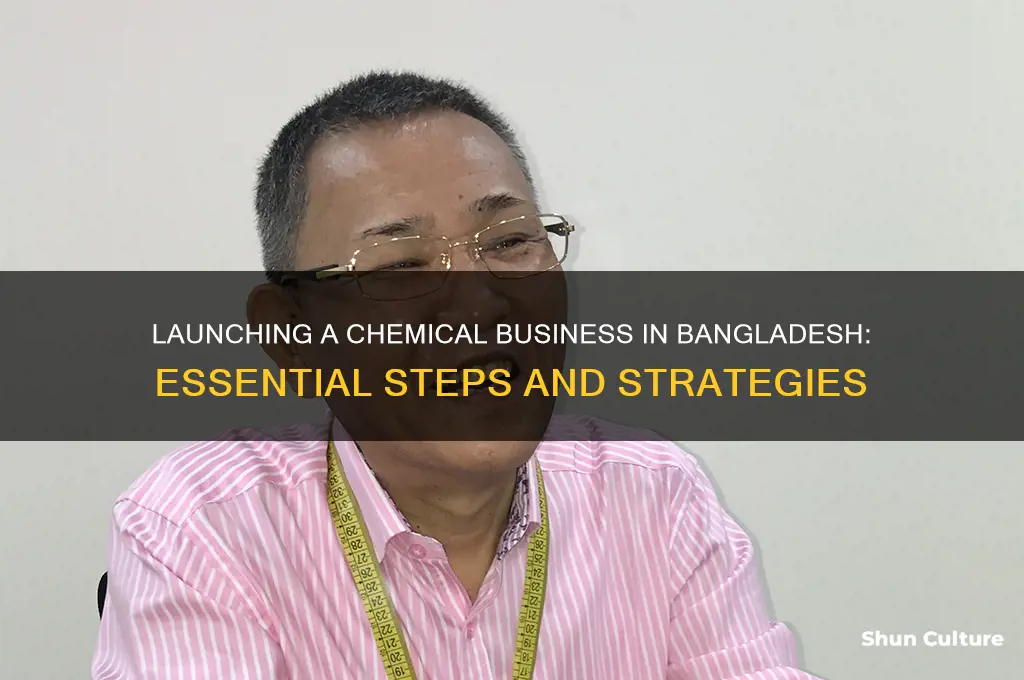 how to start chemical business in bangladesh