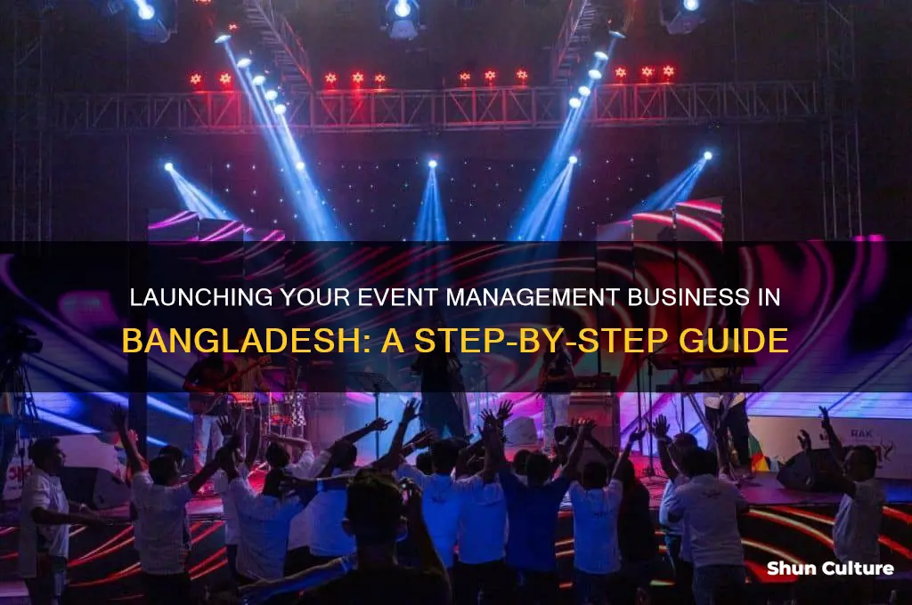 how to start event management business in bangladesh