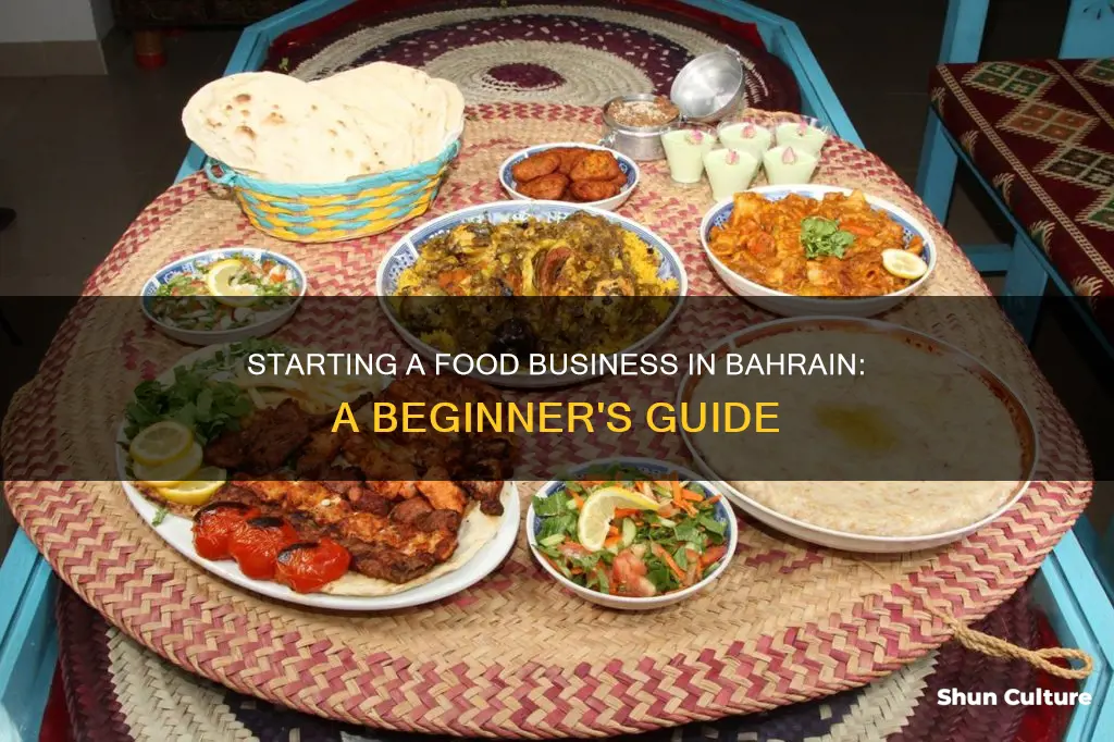 how to start food business in bahrain