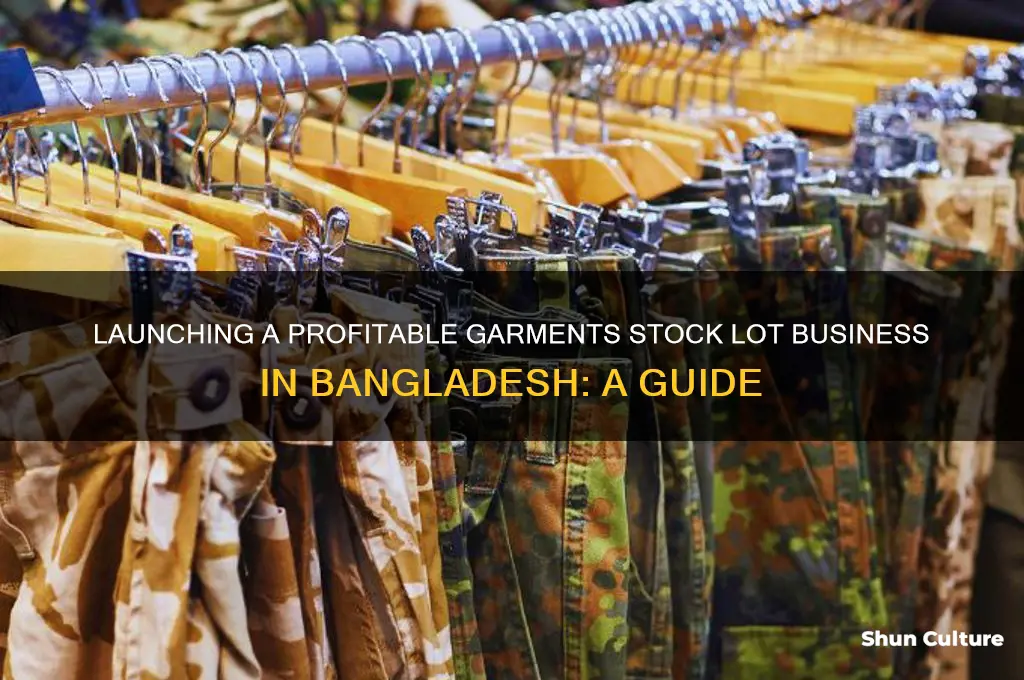 how to start garments stock lot business in bangladesh