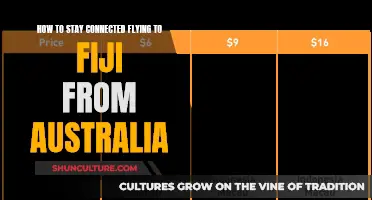 Staying Connected: Australia to Fiji Flight