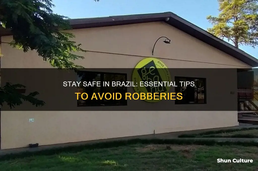 how to stay safe from robbers in brazil