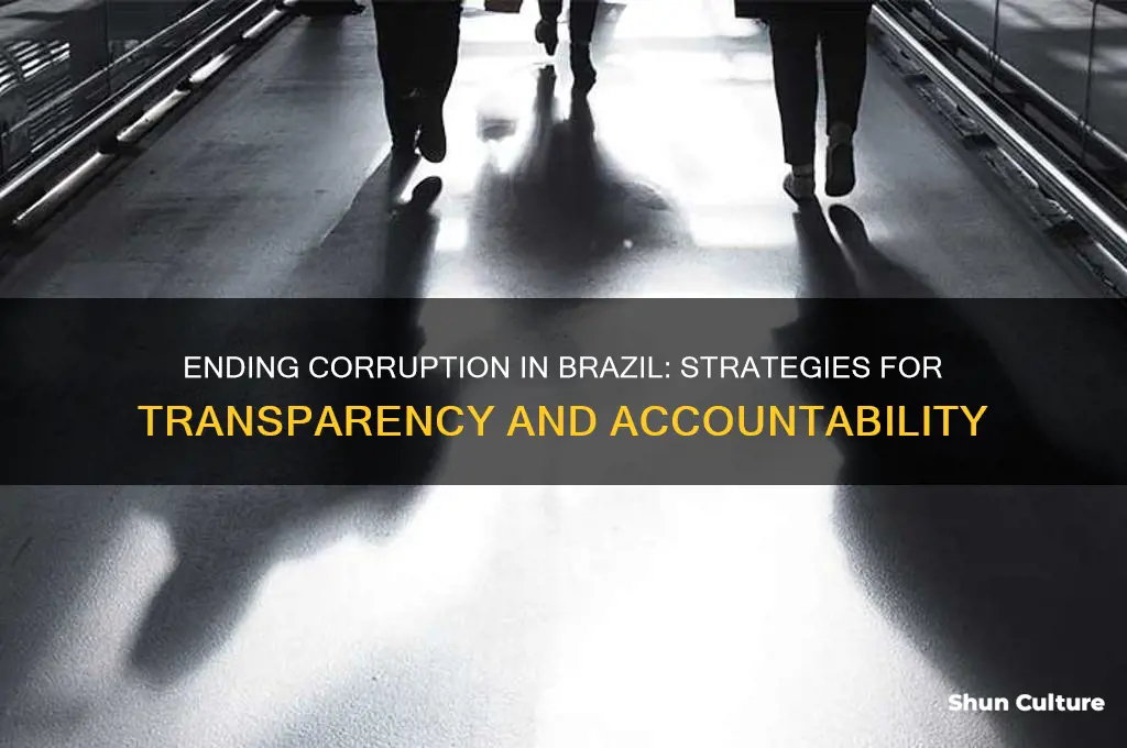 how to stop corruption in brazil