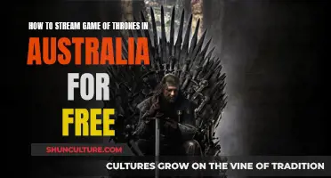Stream Game of Thrones in Australia Without Paying
