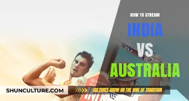 Stream India vs Australia: A Guide to Watching the Cricket Match