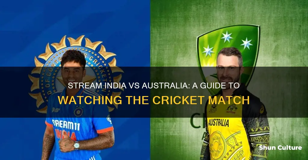 how to stream india vs australia