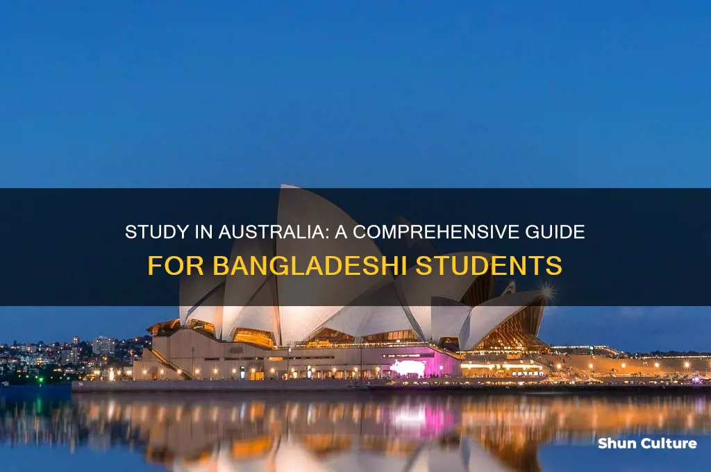 how to study in australia from bangladesh