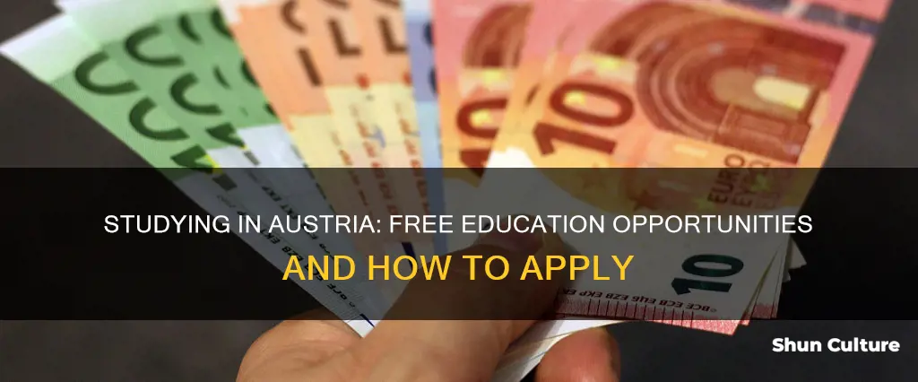 how to study in austria for free