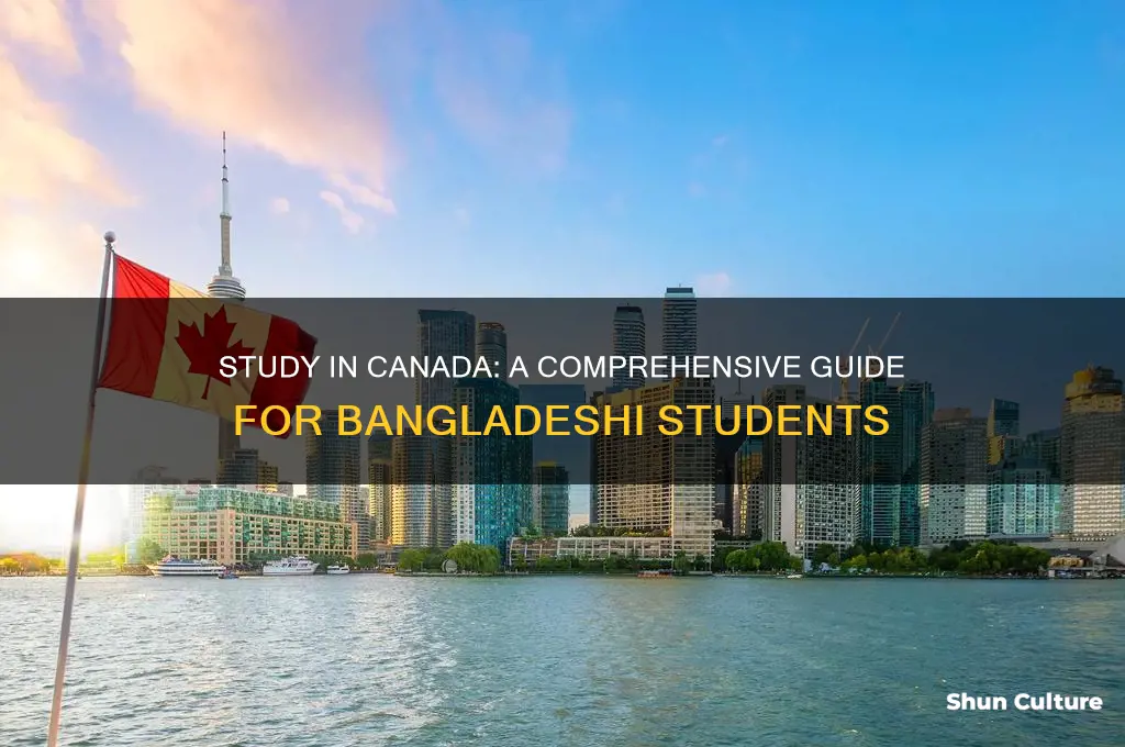 how to study in canada from bangladesh