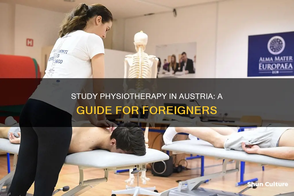 how to study physiotherapy in austria for foreign