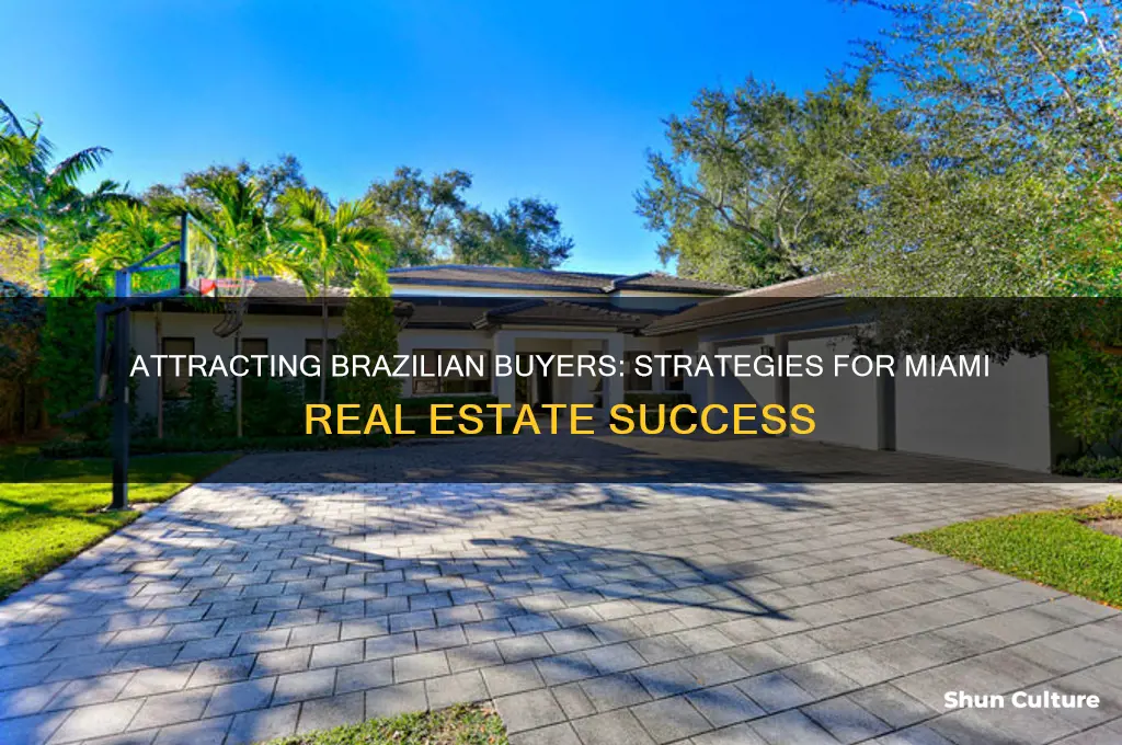 how to target brazil buyers to buy properties in miami