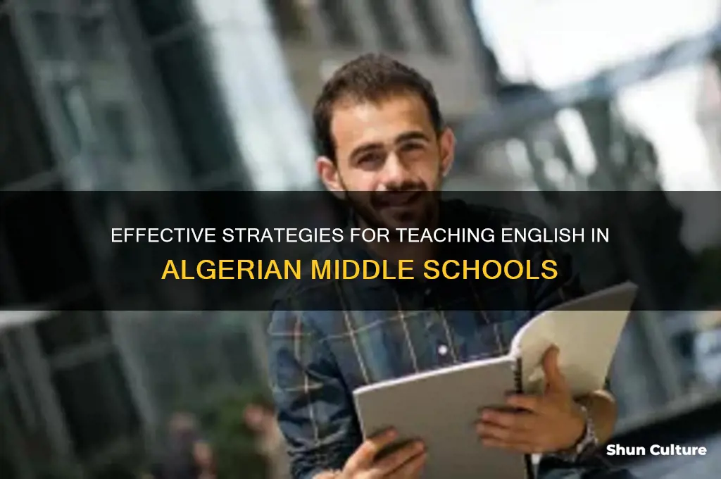 how to teach english in algeria middle school
