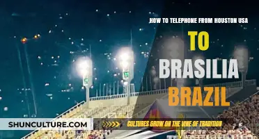How to Call Brasilia, Brazil from Houston, USA: A Guide