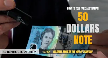 Spotting Fake Australian $50 Notes: A Quick Guide