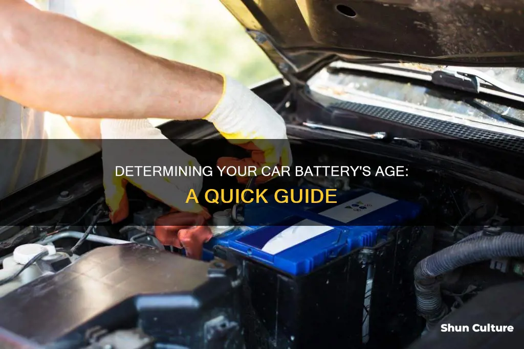 how to tell the age of a car battery australia