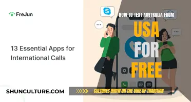Free Texting Across the Globe: USA to Australia