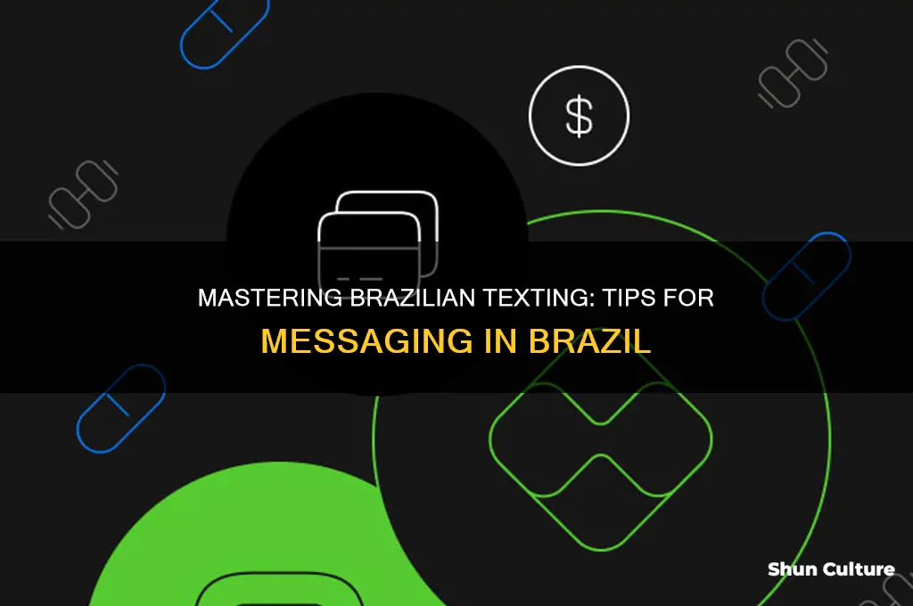 how to text message someone in brazil