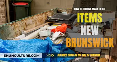 Disposing of Large Items in New Brunswick