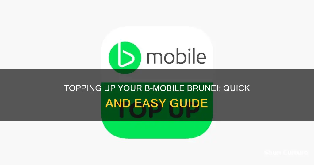 how to top up bmobile brunei