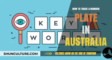 Tracing Number Plates: An Australian Guide