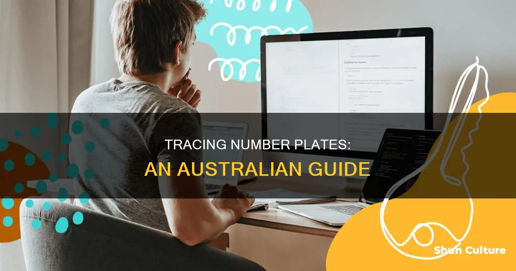 how to trace a number plate in australia