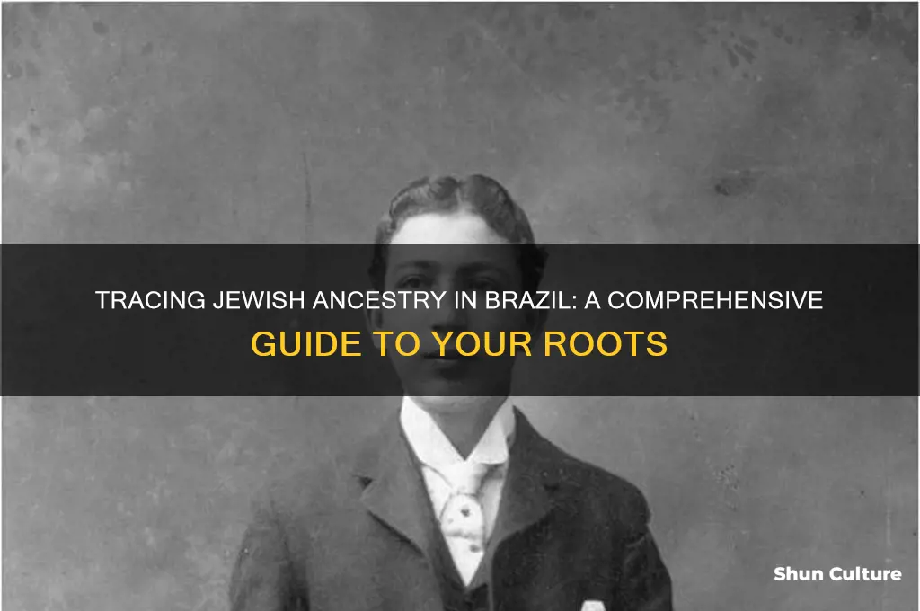 how to trace jewish roots brazil