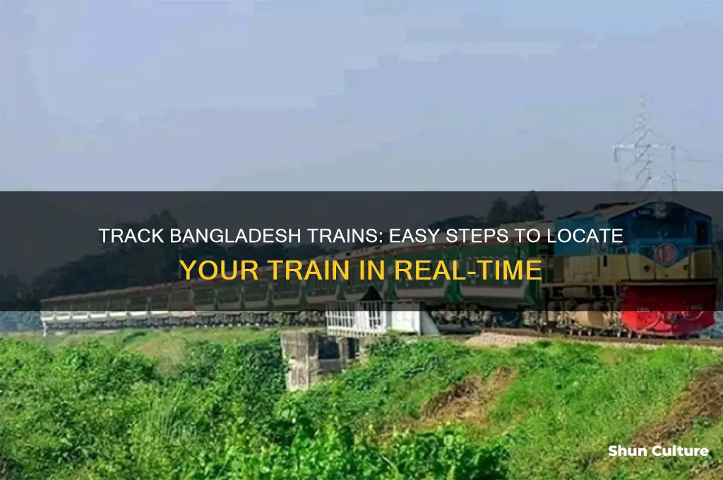 how to trace train location in bangladesh