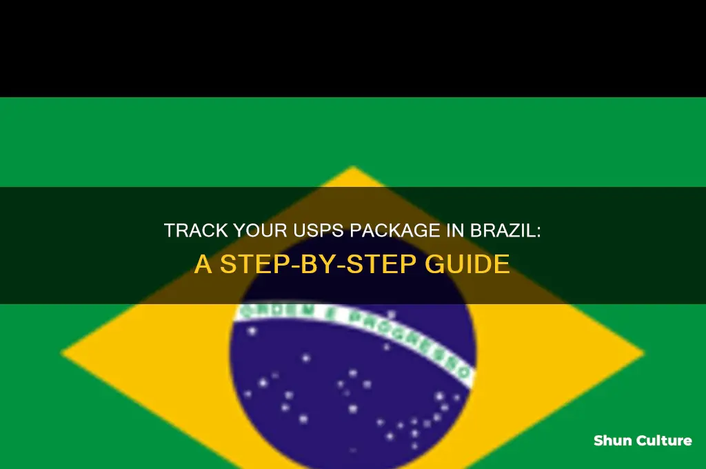 how to track a usps package in brazil