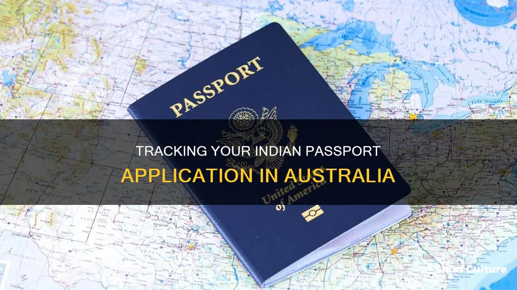 how to track indian passport application in australia