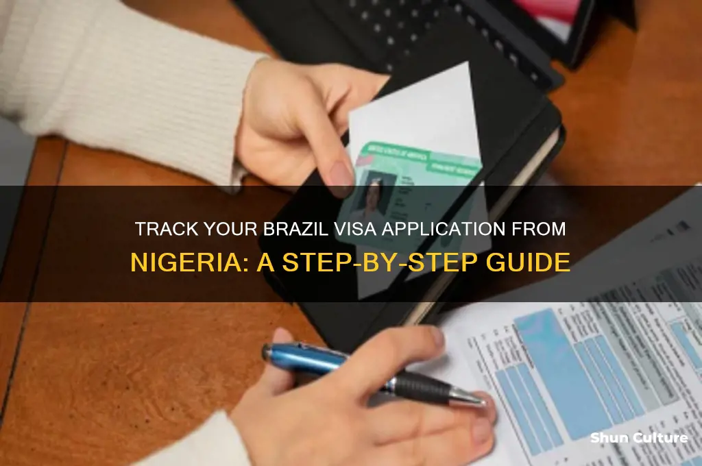 how to track my brazil visa process from nigeria