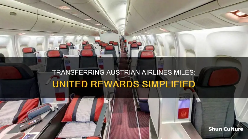 how to transfer austrian airlines miles to united