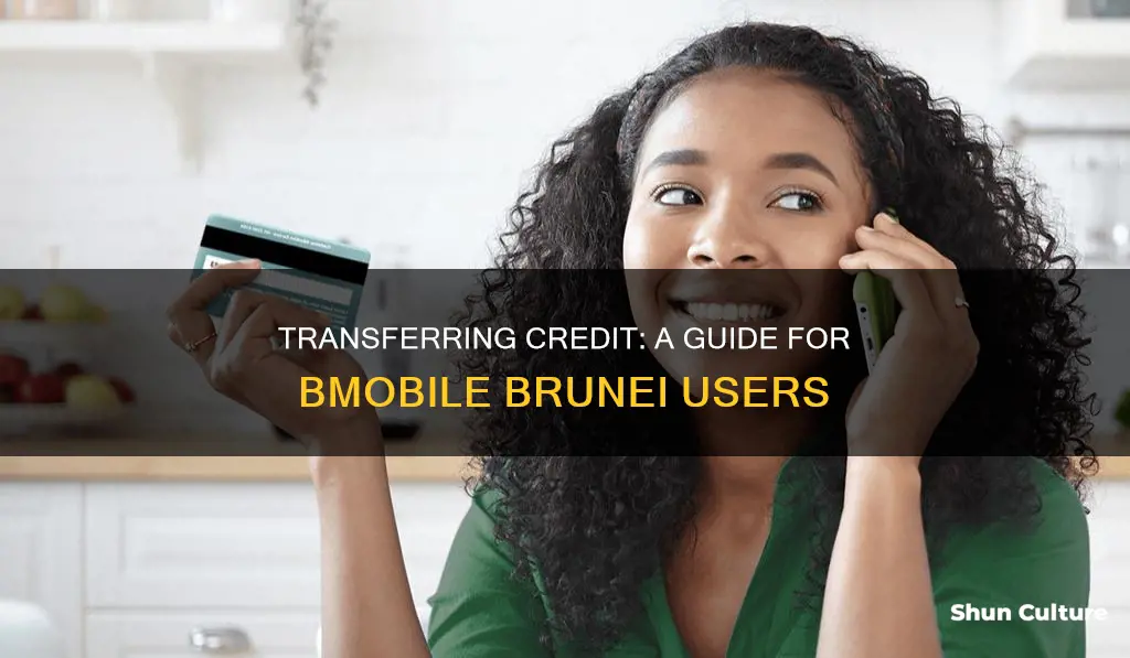 how to transfer credit bmobile brunei