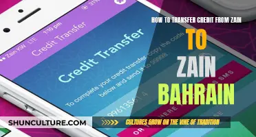 Transferring Credit: Zain to Zain Bahrain Made Easy