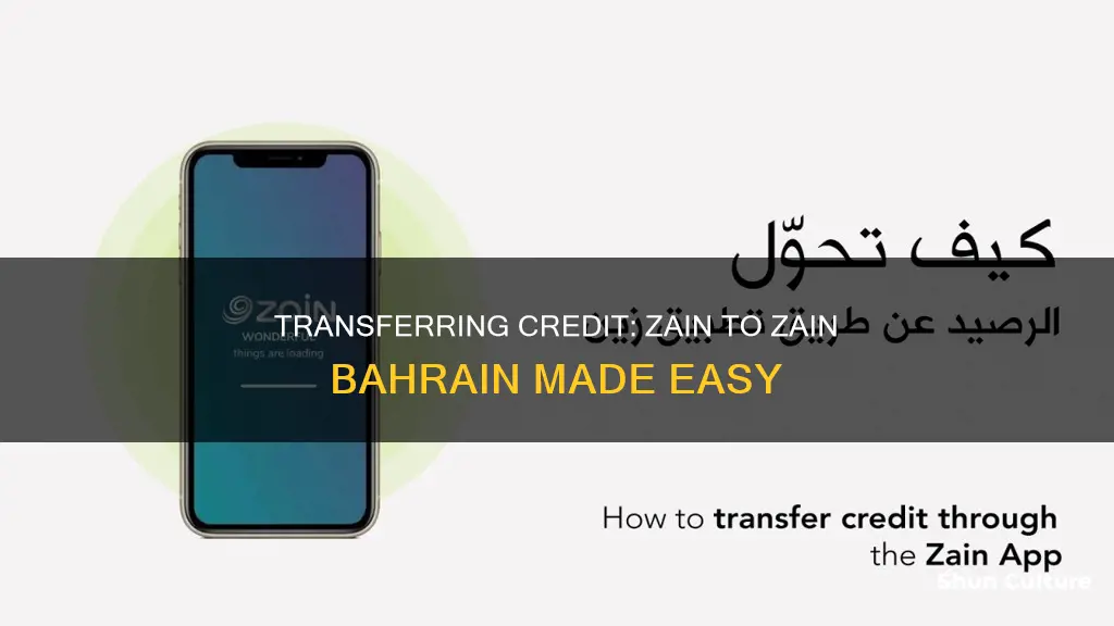 how to transfer credit from zain to zain bahrain