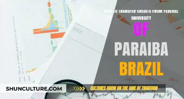 Transferring Credits from Federal University of Paraiba Brazil: A Guide