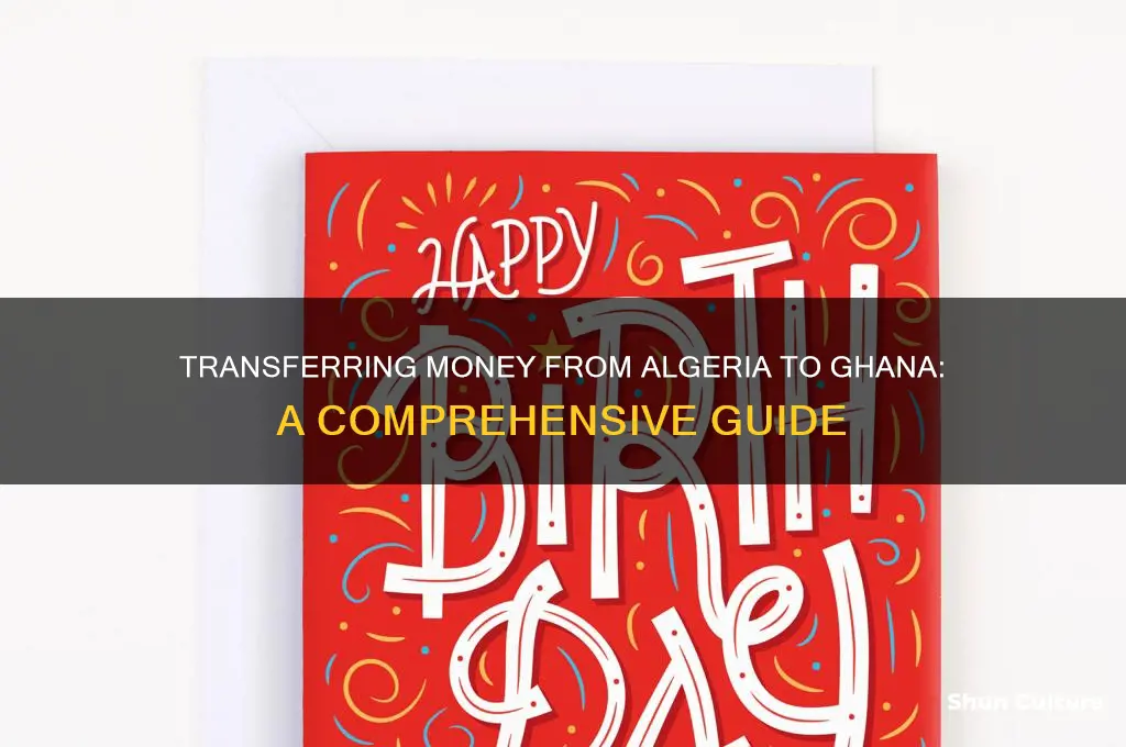 how to transfer money from algeria to ghana
