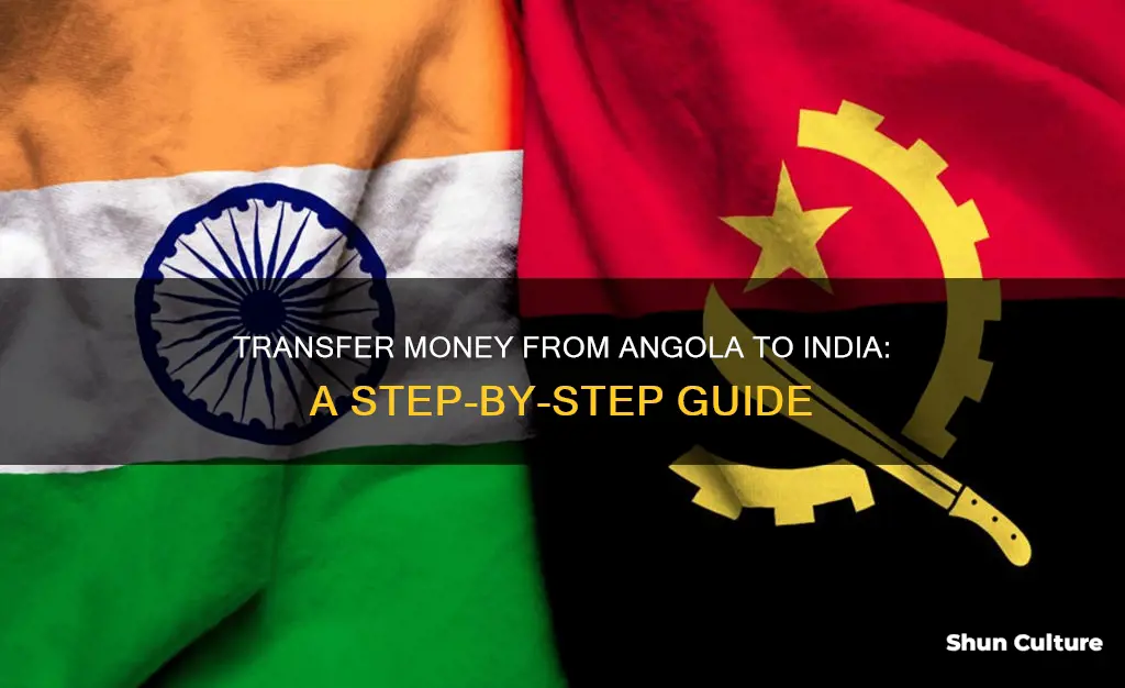 how to transfer money from angola to india